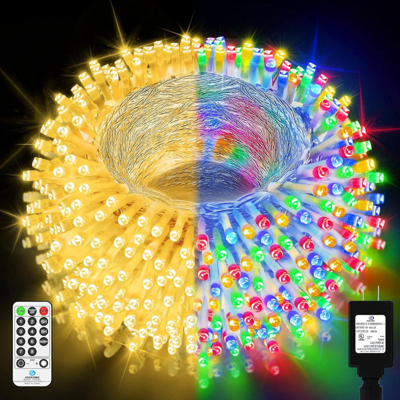 500 outdoor fairy lights 2025